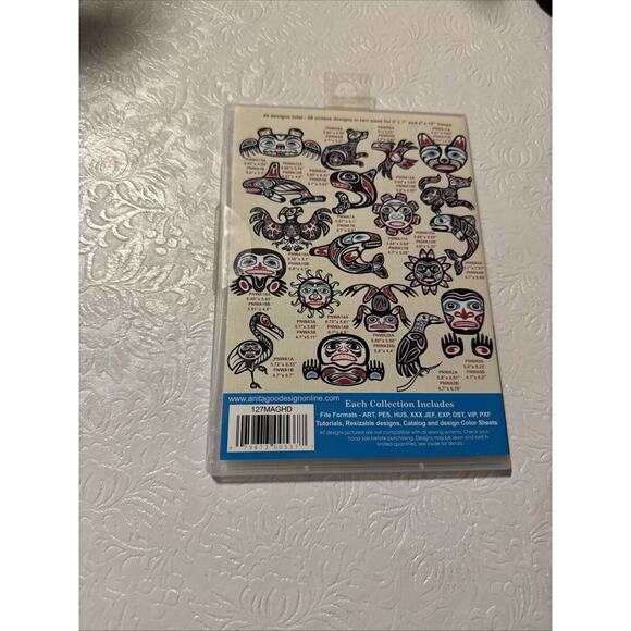 Pacific Northwest Anita Goodesign Embroidery Machine Design CD 40 Designs - Picture 2 of 4